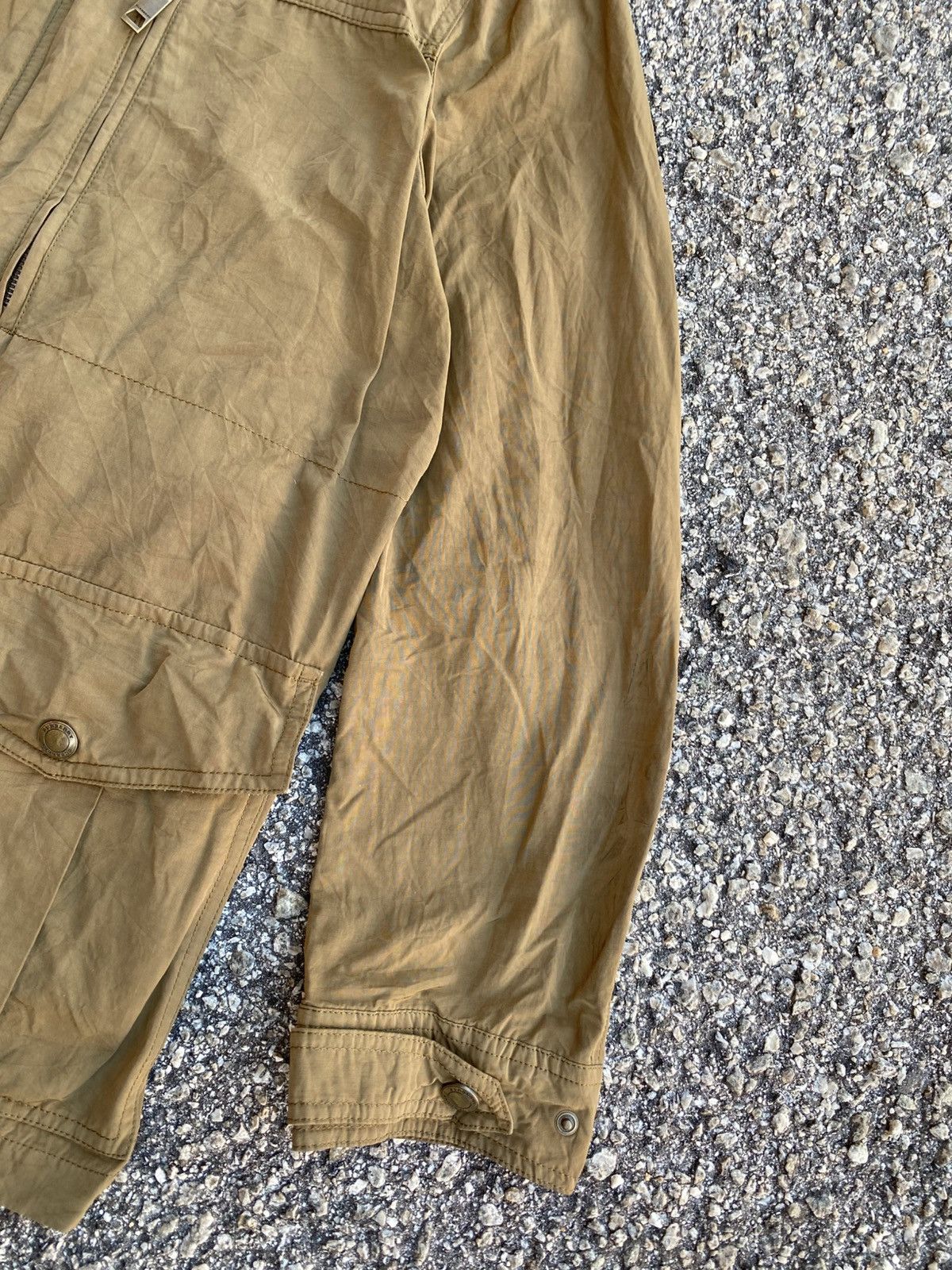Burberry Burberry Vintage Military Jacket with Packable Hoodie Size US L / EU 52-54 / 3 - 6 Thumbnail