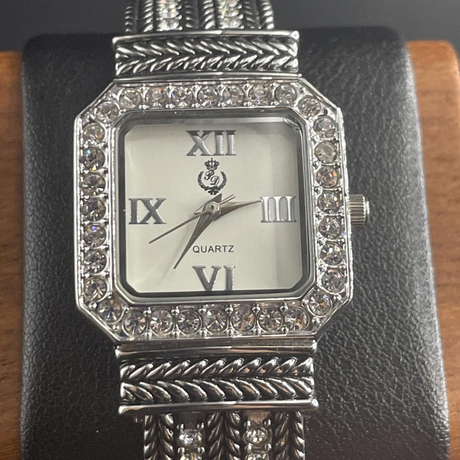 Designer Pegani Design Quarts Watch Adorned With Ringtones Size ONE SIZE - 1 Thumbnail