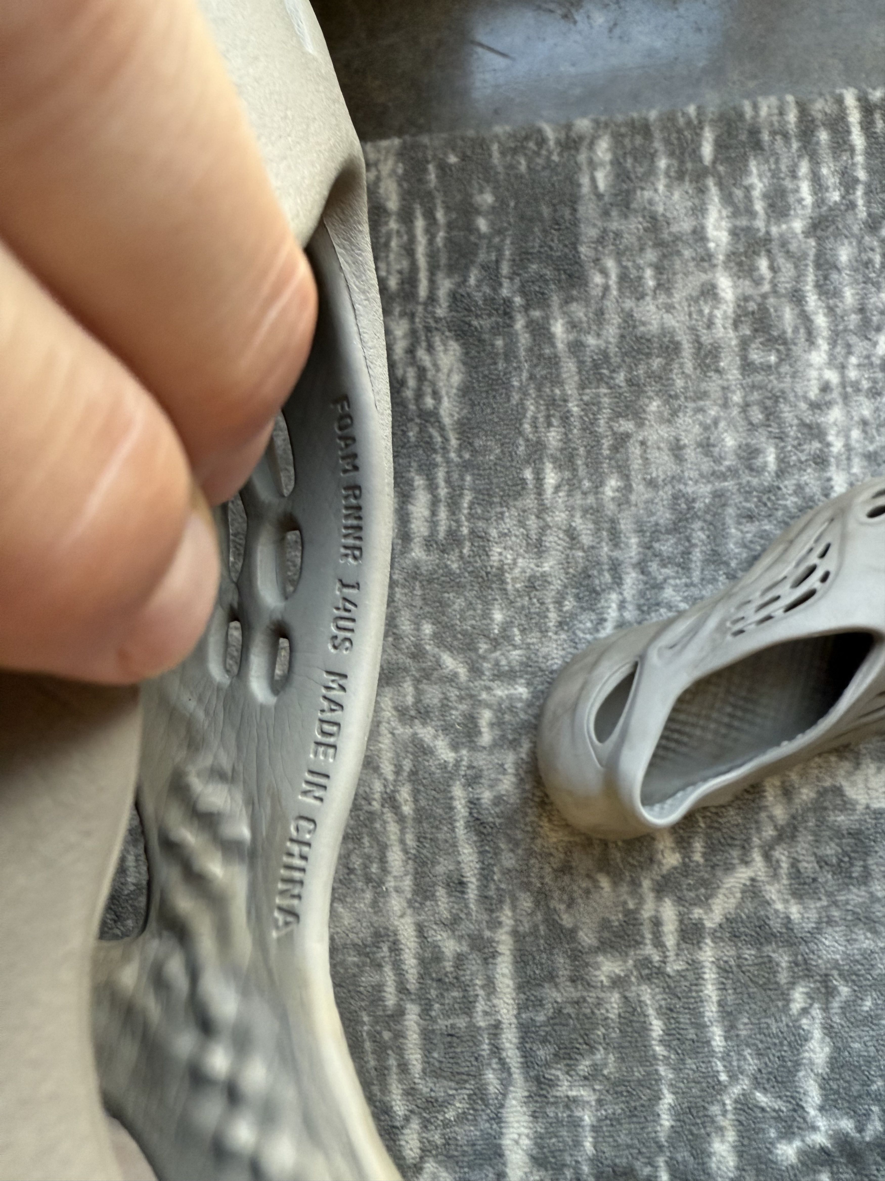 Yeezy Yeezy stone sage adidas foam runners | Grailed