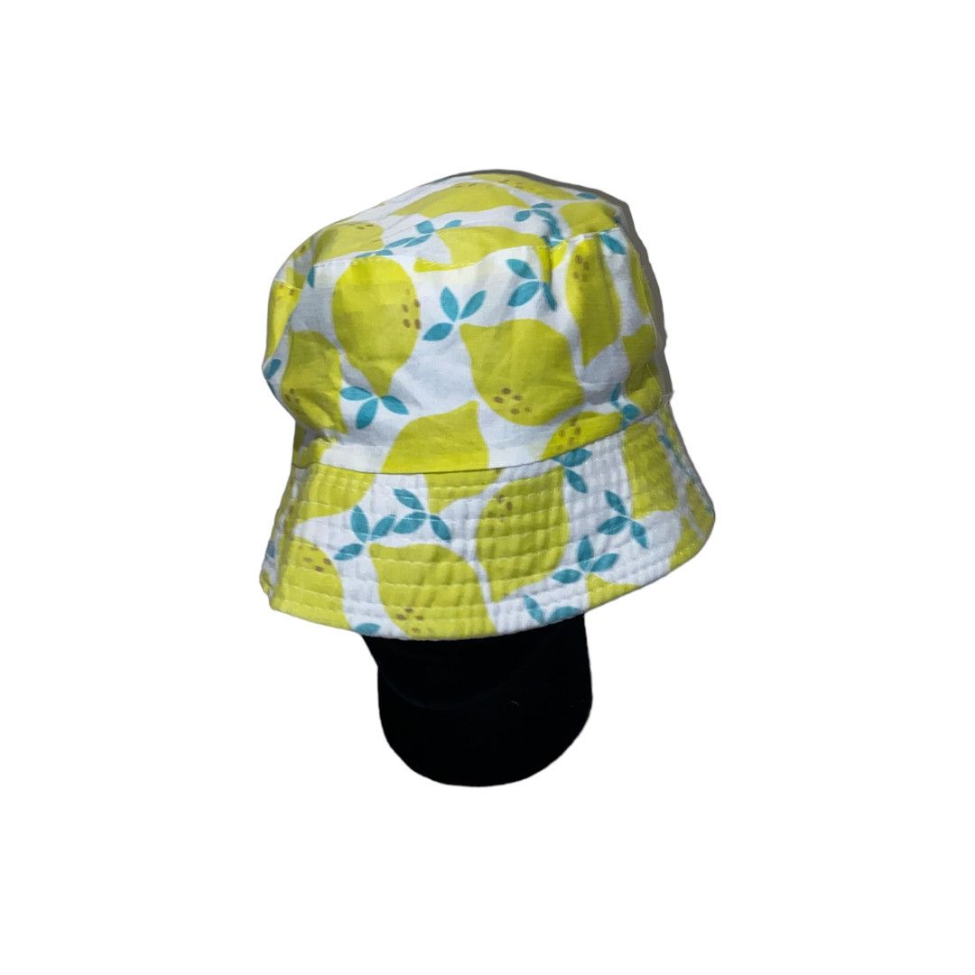 Vintage 🏁 Lemon Bucket Hat 🏁 Size ONE SIZE - 1 Thumbnail