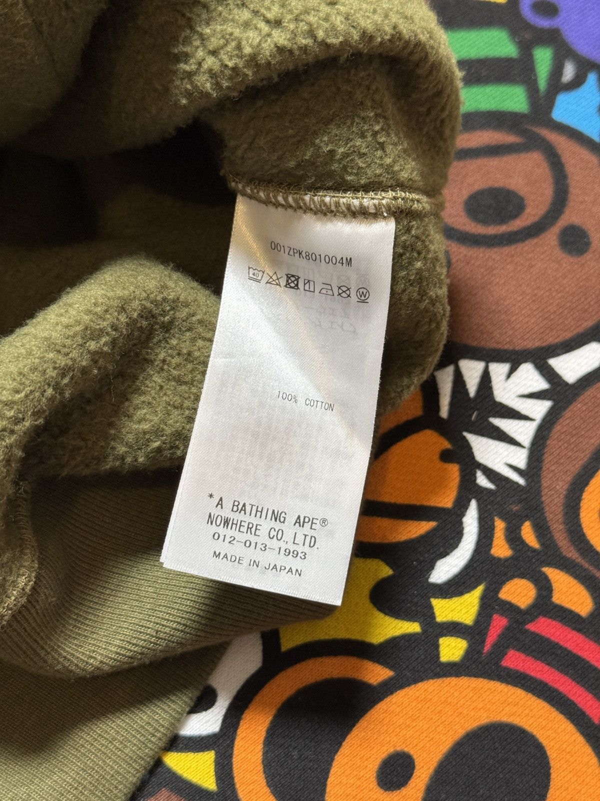 Bape A Bathing Ape Green Camo Shark Hoodie Size US L / EU 52-54 / 3 - 8 Thumbnail
