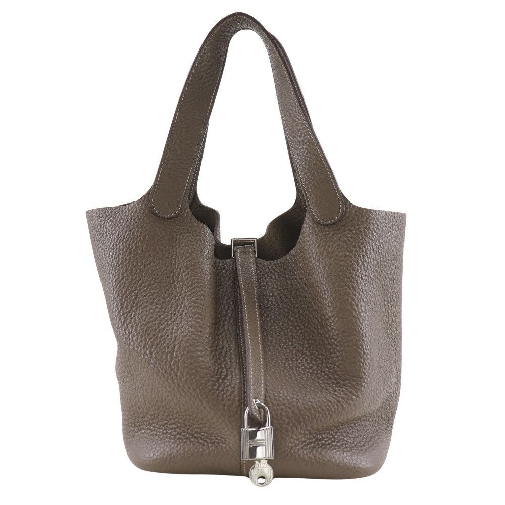 Hermes Hermes Picotin Lock Taurillon Clemence Handbag Leather Handbag Stamp C (2018) DUTY FREE for USA