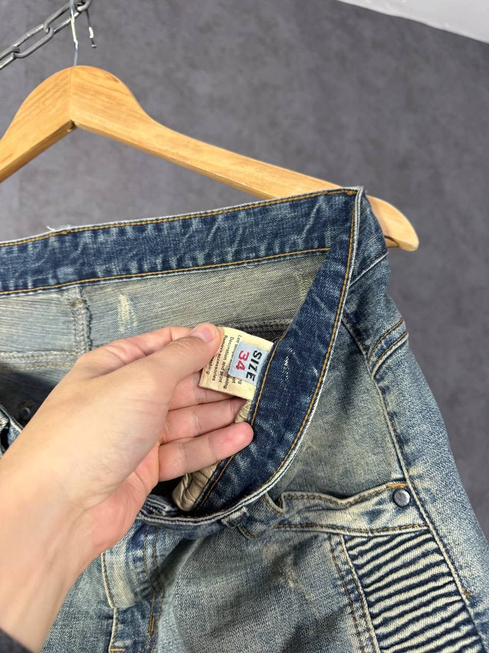 Represent Clo. Represent designer distressed jeans Size US 34 / EU 50 - 5 Thumbnail