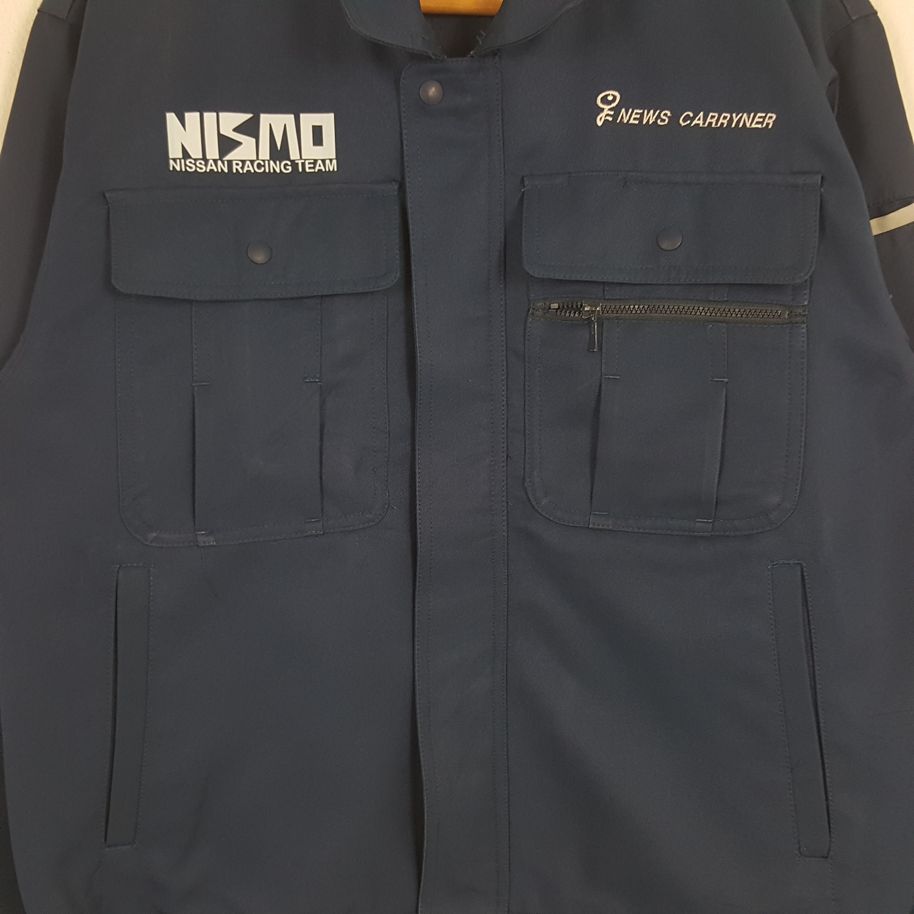 Japanese Brand × Vintage Vintage Nismo Nissan Japanese Racing Team Custom Art Jacket Size US M / EU 48-50 / 2 - 4 Thumbnail