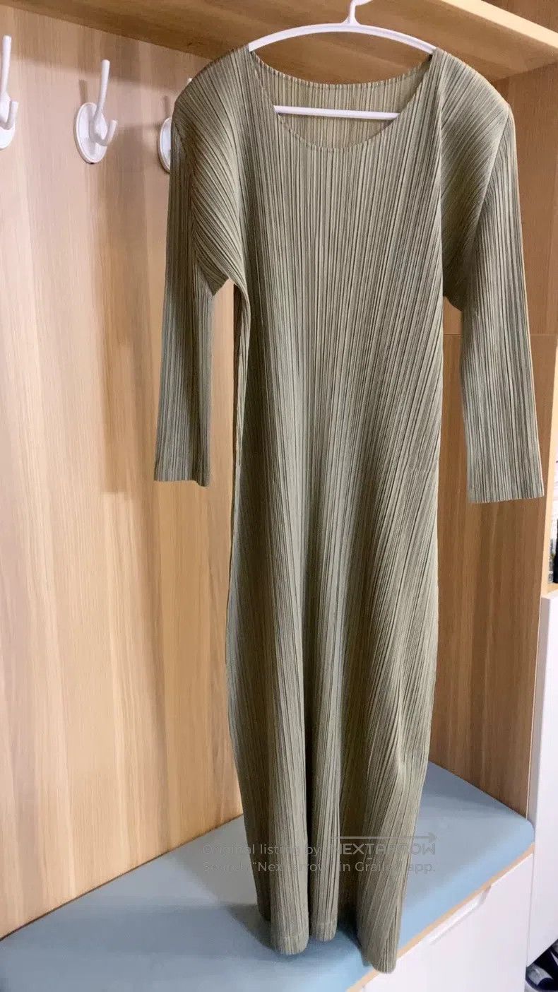 Issey Miyake Issey Miyake Gray Dress Size M / US 6-8 / IT 42-44 - 1 Thumbnail