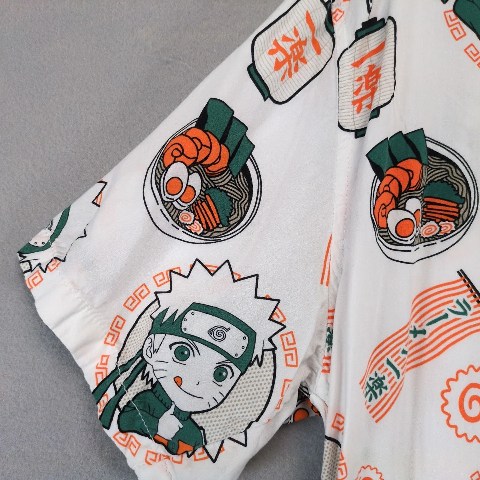 Other Naruto Shippuden Kishimoto Ramen Bowl Print Button Shirt L Size US L / EU 52-54 / 3 - 10 Thumbnail
