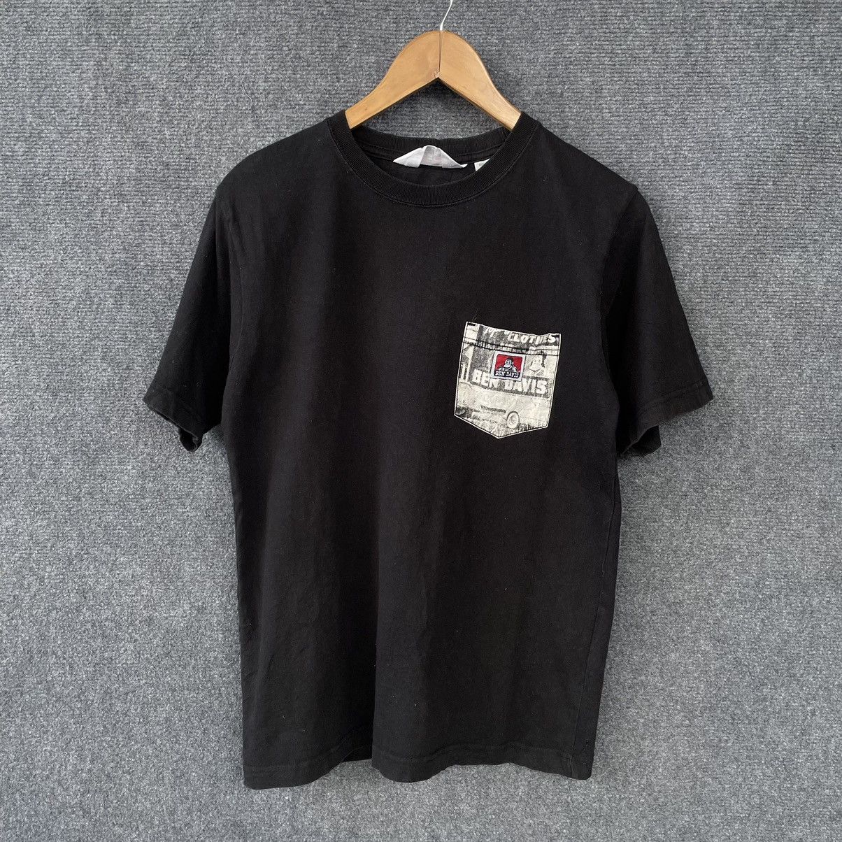 Ben Davis × Vintage Vintage Ben Davis Single Pocket T Shirt Size US M / EU 48-50 / 2 - 1 Thumbnail