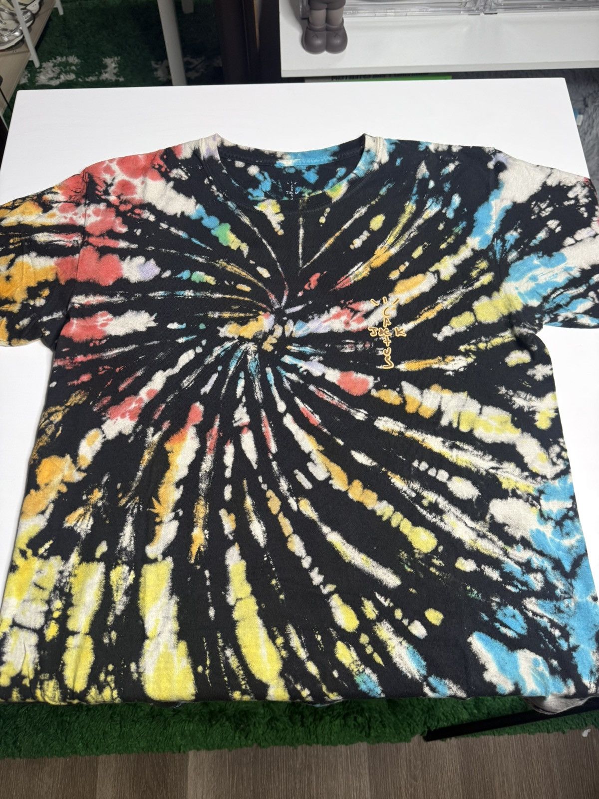 Travis Scott Travis Scott Highest In The Room Tee "Tie-Dye" [L] PREOWNED Size US L / EU 52-54 / 3 - 4 Thumbnail