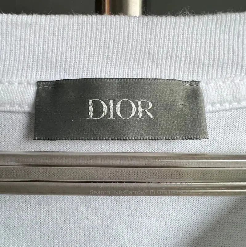 Dior Dior White Cotton XL Men's T-Shirt . Size US XL / EU 56 / 4 - 3 Thumbnail