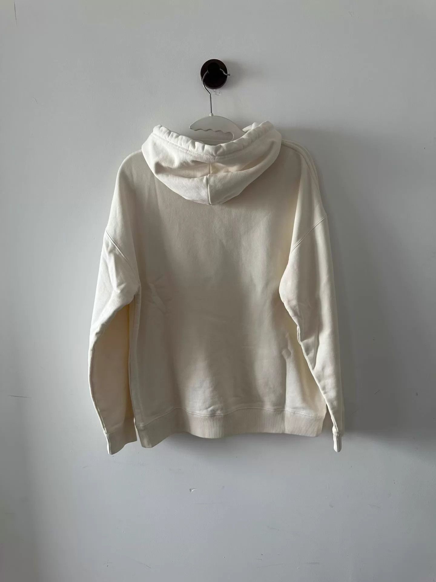 Loewe LOEWE White Leather Patch Hoodie XS Size XS / US 0-2 / IT 36-38 - 2 Thumbnail