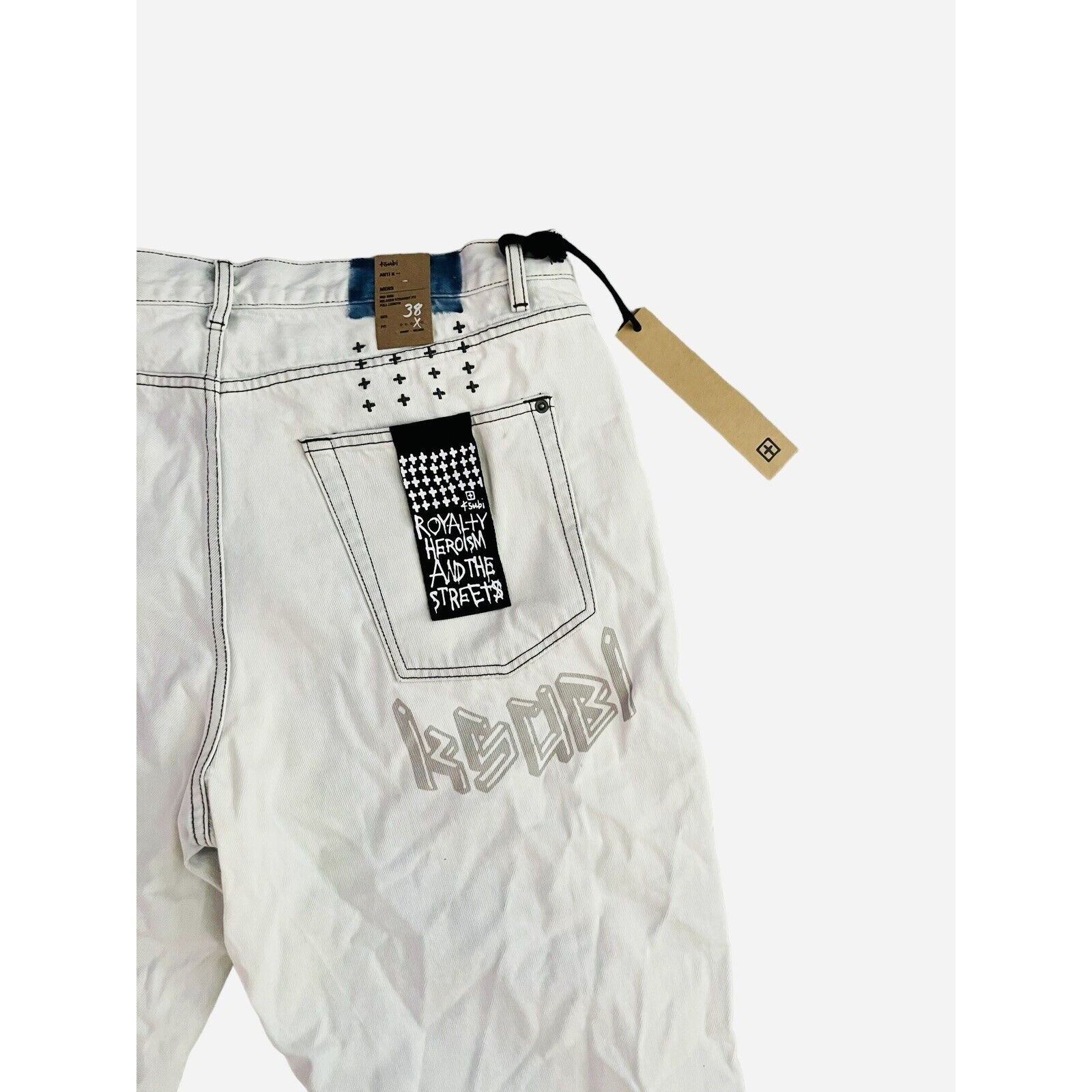 Ksubi Ksubi Jeans Mens Relaxed Straight Fit Iceberg Size 38/32 Size US 38 / EU 54 - 4 Thumbnail