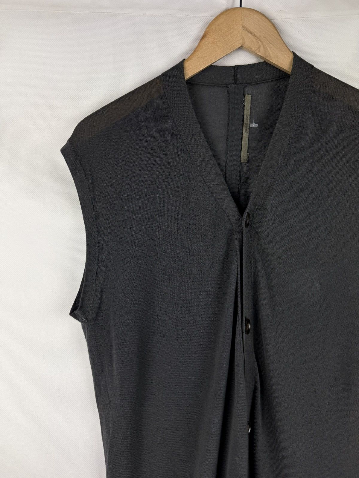 Rick Owens Rick Owens Drake S/S07 Avant-Garde Sleeveless Vest Sweater Size US M / EU 48-50 / 2 - 3 Thumbnail