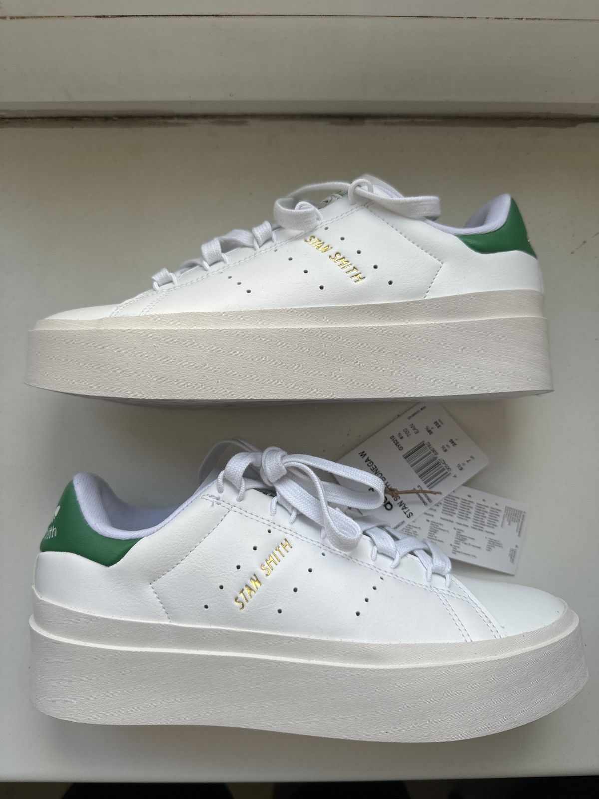 Adidas Adidas Stan Smith Bonega white Size US 7 / IT 37 - 6 Thumbnail