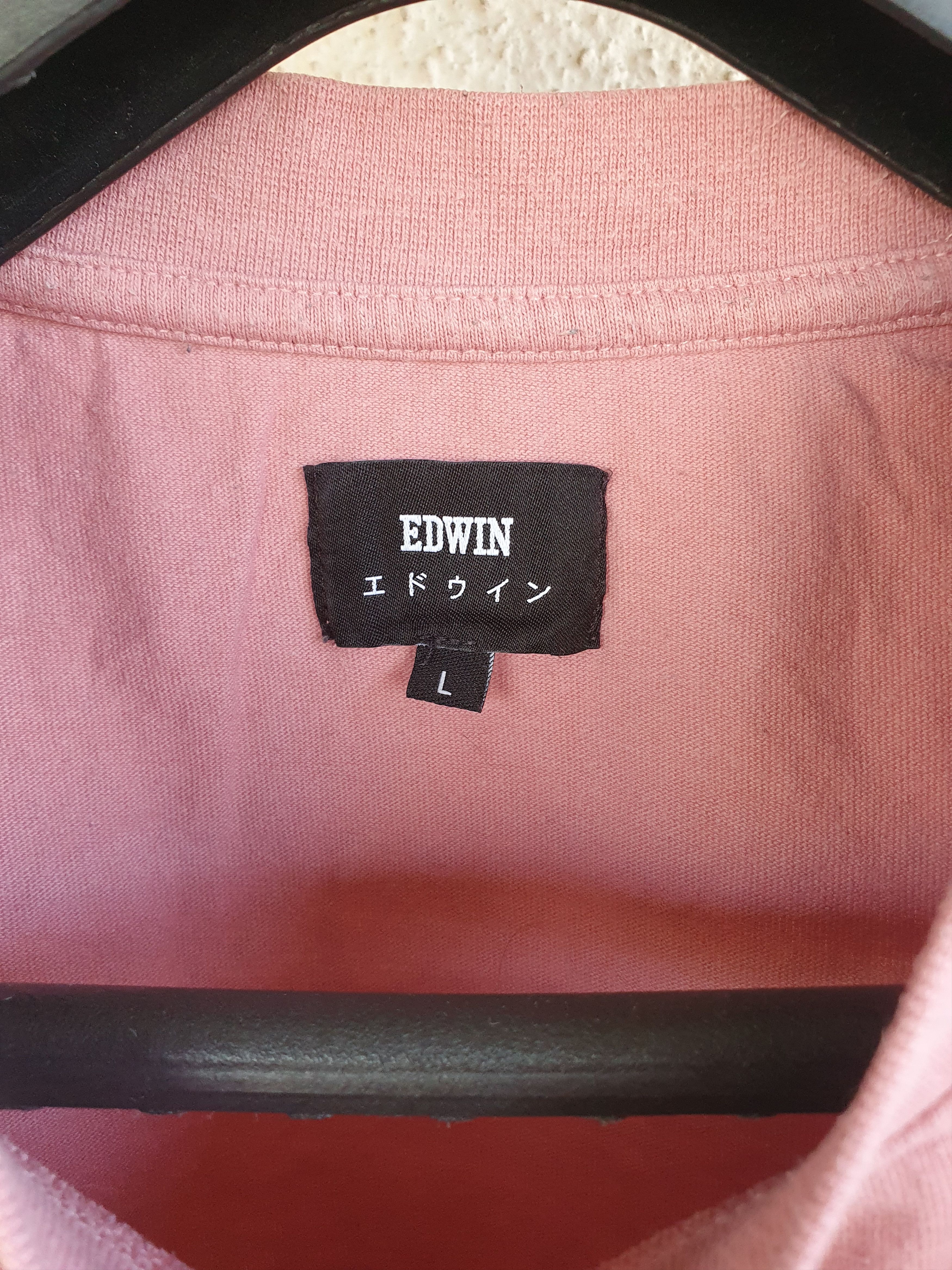 Edwin Edwin Shrooms Dusty Rose t-shirt sz L Size US L / EU 52-54 / 3 - 3 Thumbnail