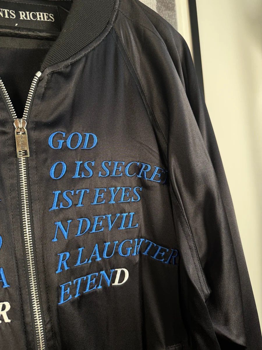 Enfants Riches Deprimes 🚭ERD GRAIL🚭BNWT ICONIC "GERMS" SILK BOMBER JACKET Size US XL / EU 56 / 4 - 9 Thumbnail