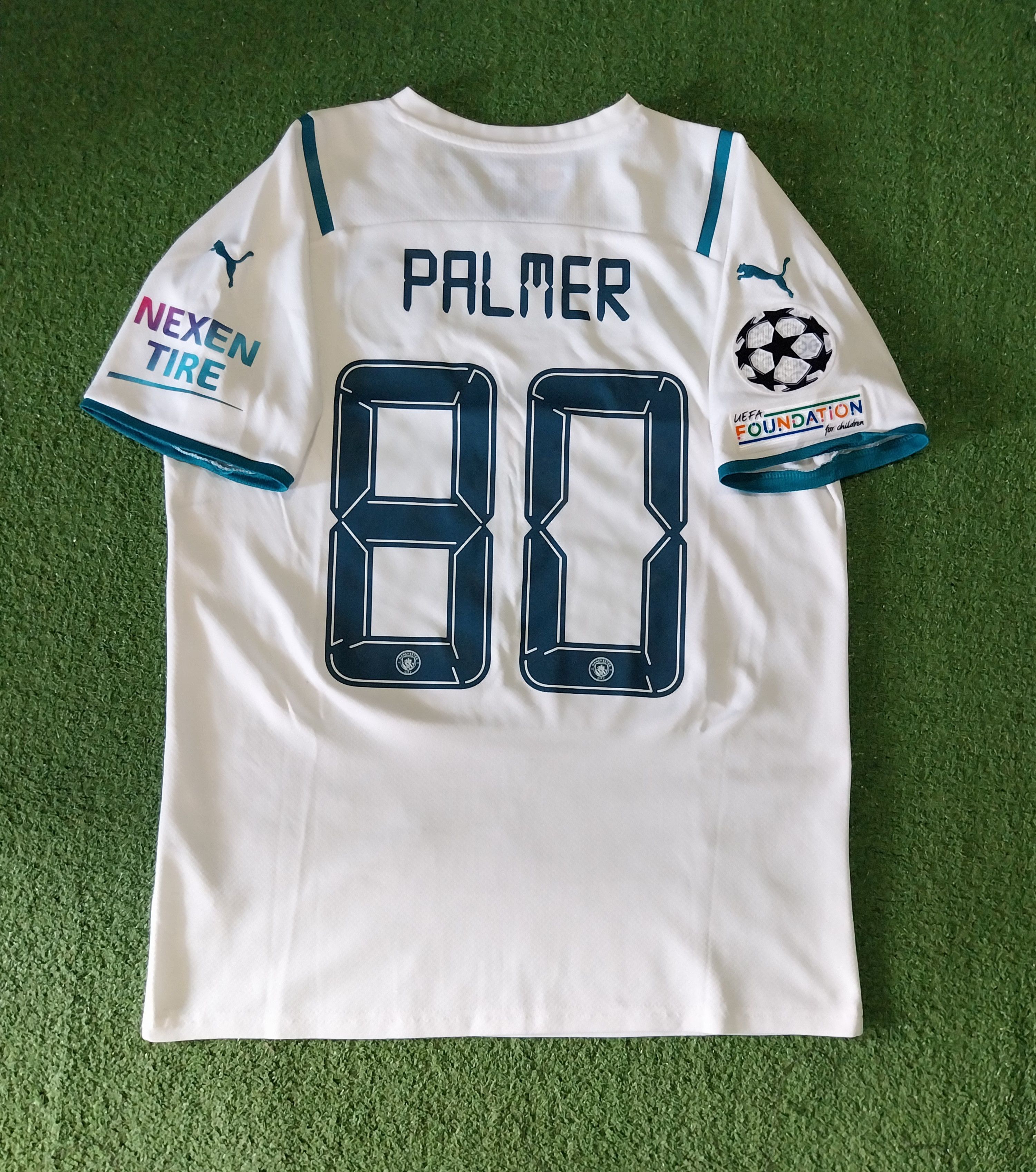 Puma Manchester city away 2021/2022 cole palmer jersey football Size US M / EU 48-50 / 2 - 2 Thumbnail