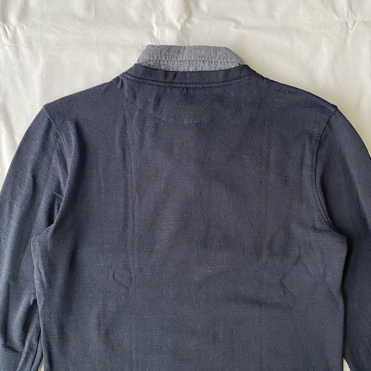 If Six Was Nine × Japanese Brand × Le Grande Bleu (L.G.B.) Goth Japanese Style Double Layers Long Sleeve Tees Size US L / EU 52-54 / 3 - 8 Thumbnail