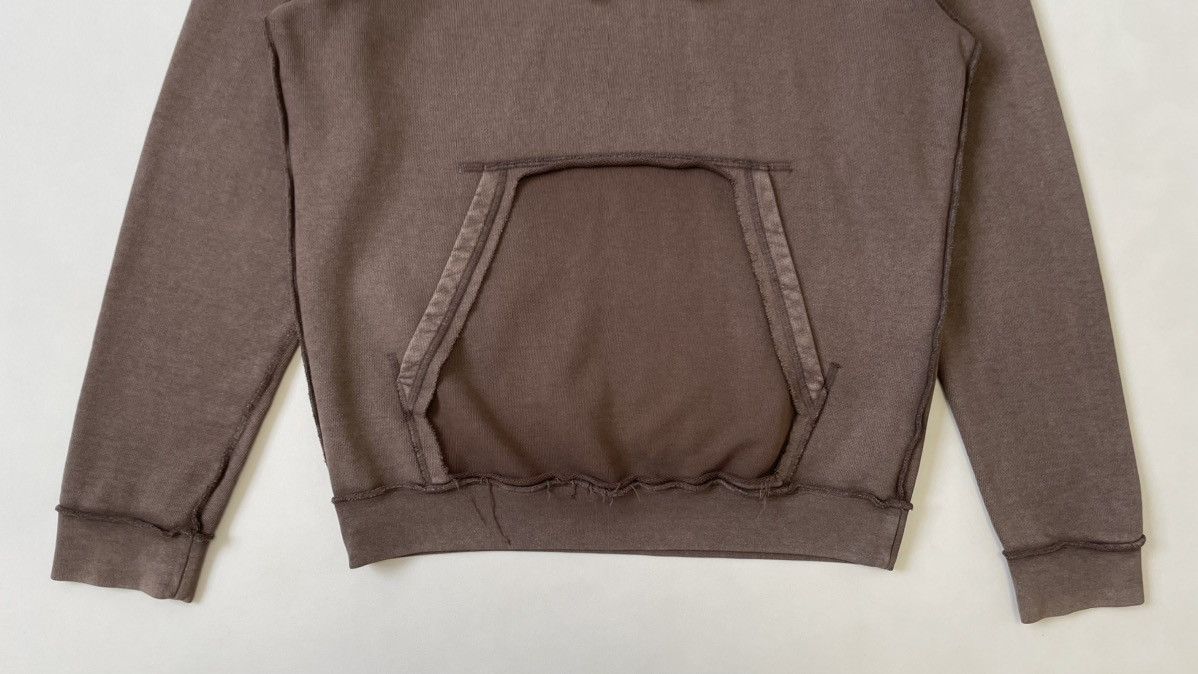 Maison Margiela S/S 19 Inside Out Seam Washed Cotton Hoodie Size US M / EU 48-50 / 2 - 9 Thumbnail