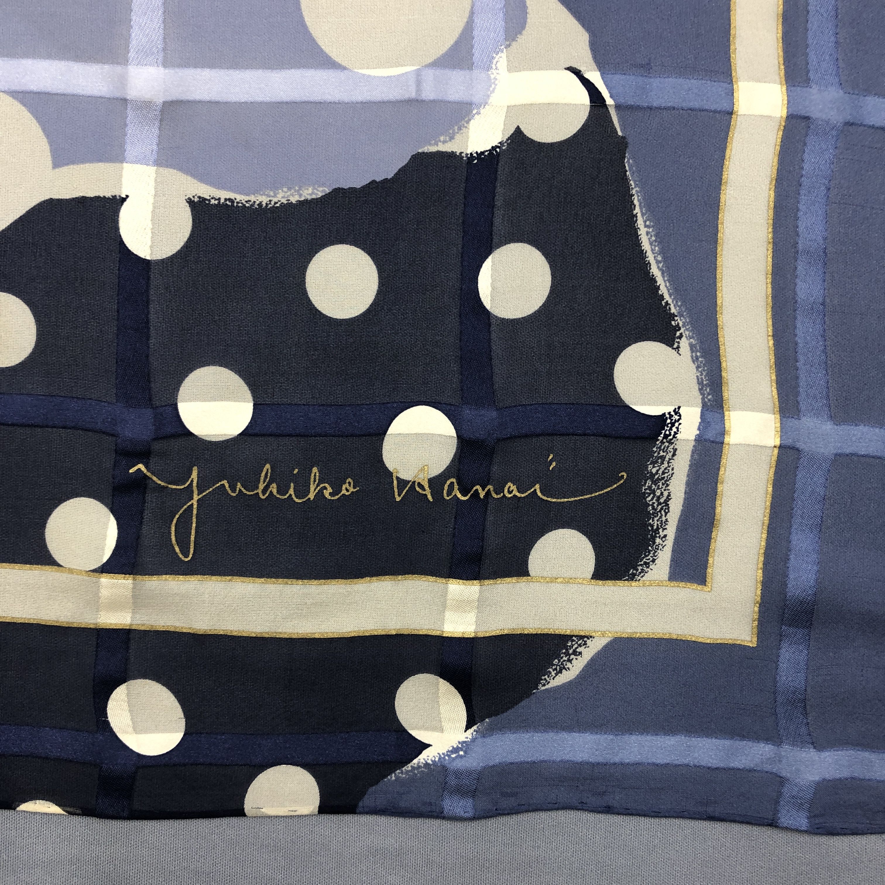 Japanese Brand Vintage Yukiko Hanai SILK Scarf Twill Stole Wraps Scarves Size ONE SIZE - 4 Thumbnail