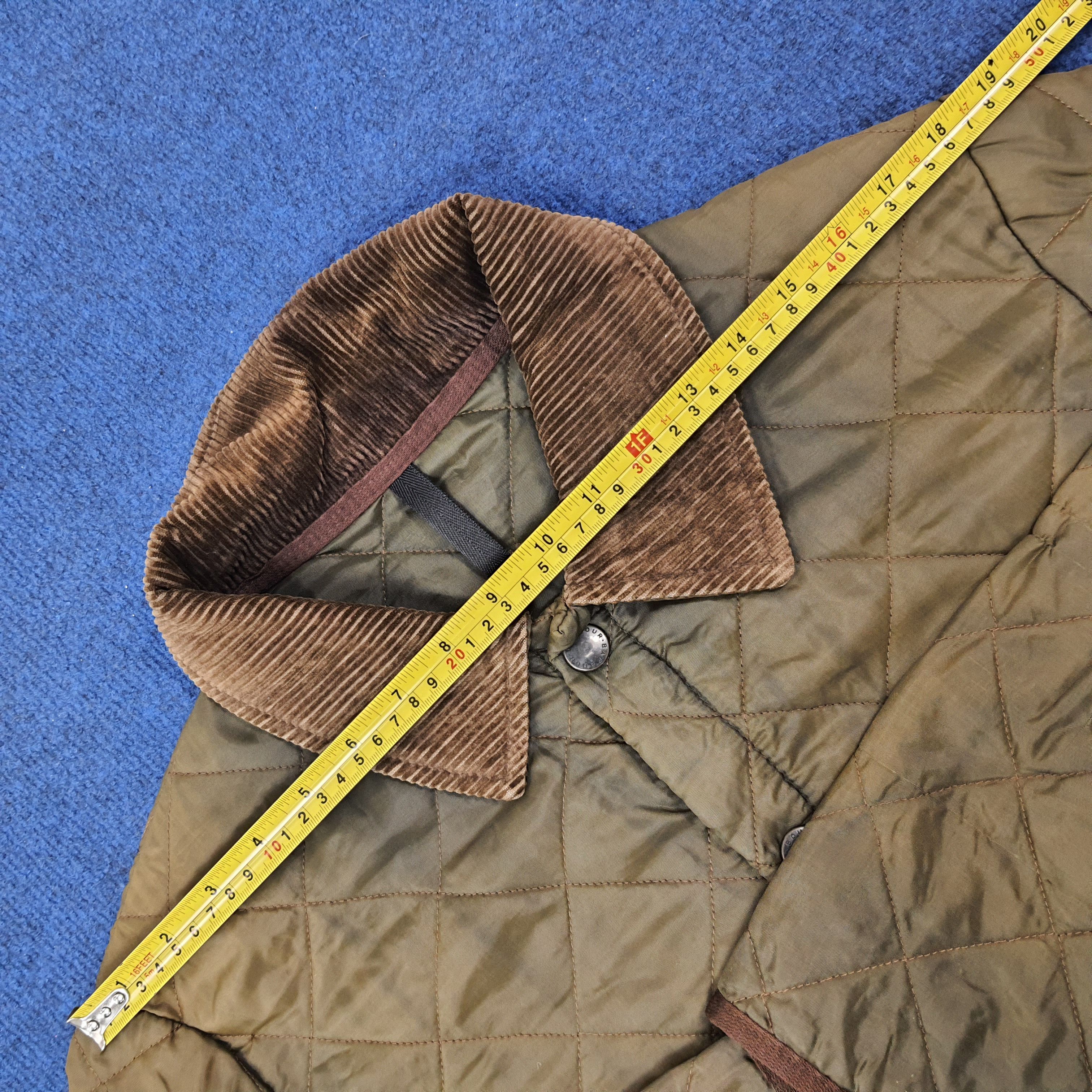 Barbour × Vintage Vintage Barbour Liddesdale Corduroy Collar Jacket C231N17 Size US M / EU 48-50 / 2 - 10 Thumbnail