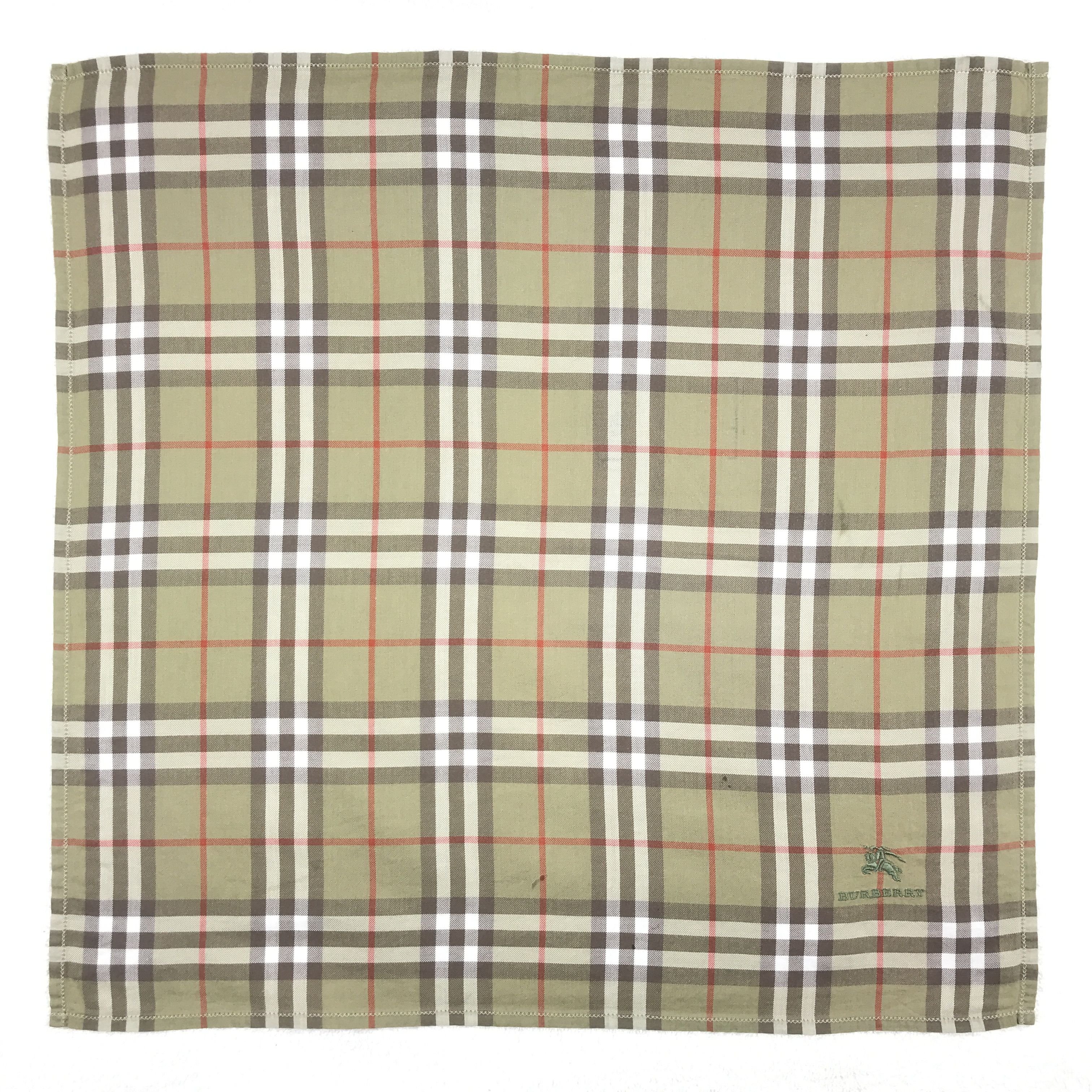 Burberry × Vintage Vintage Burberry Bandana Neckerchief Handkerchief Size ONE SIZE - 1 Thumbnail