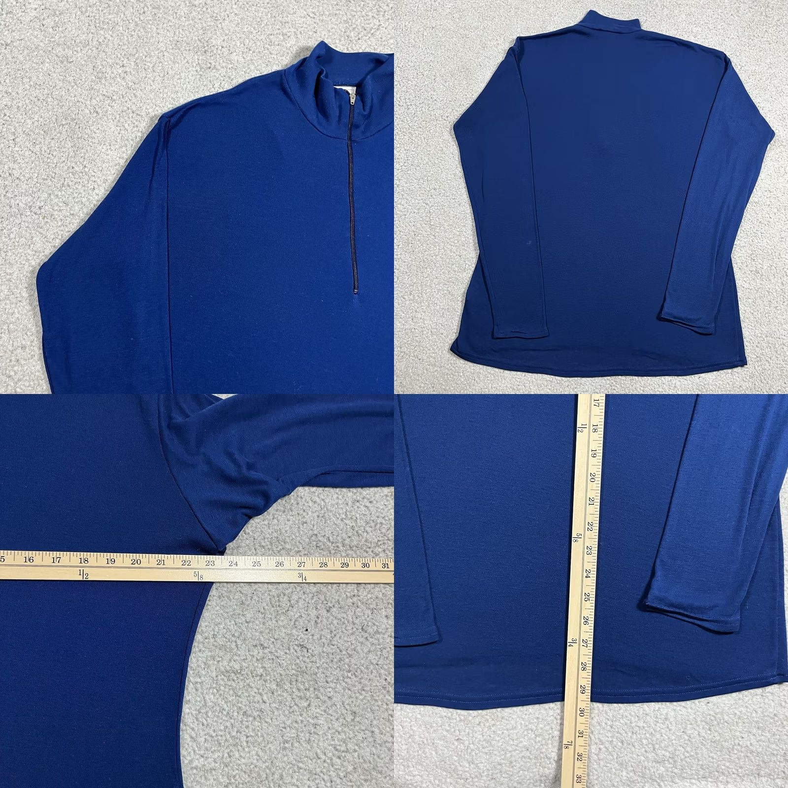 Patagonia VINTAGE Patagonia Pullover 1/4 Zip Mens L Capilene Base Layer USA 80s Blue Long Sleeve Moderate condition Men USA 80s Patagonia Shirt Size US L / EU 52-54 / 3 - 9 Thumbnail