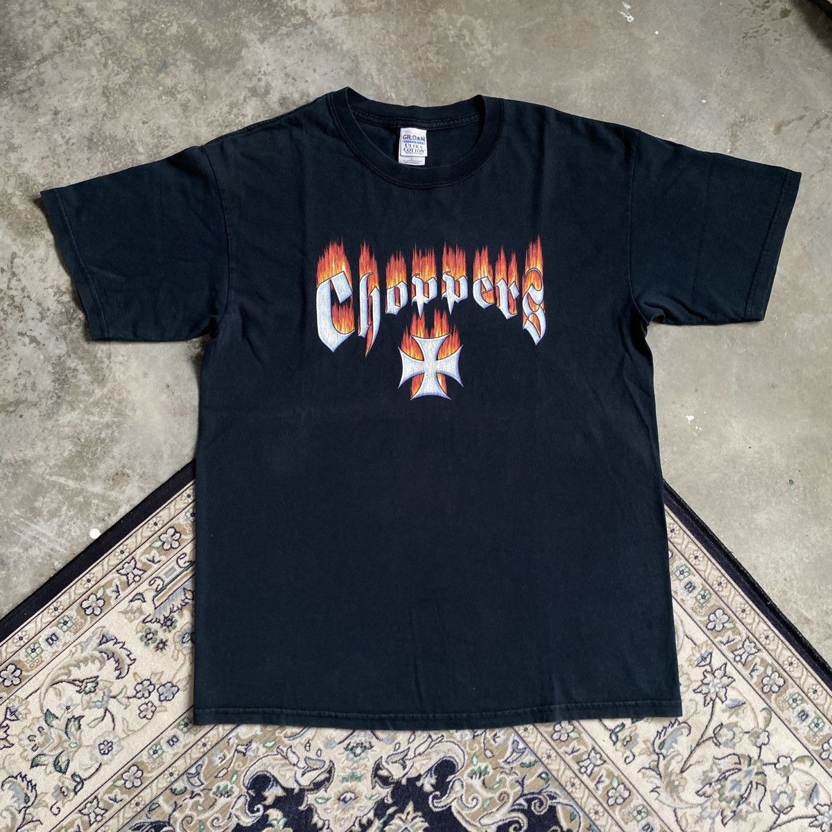 Harley Davidson Vintage Y2K Harley Davidson " Chopper " Size US L / EU 52-54 / 3 - 1 Thumbnail