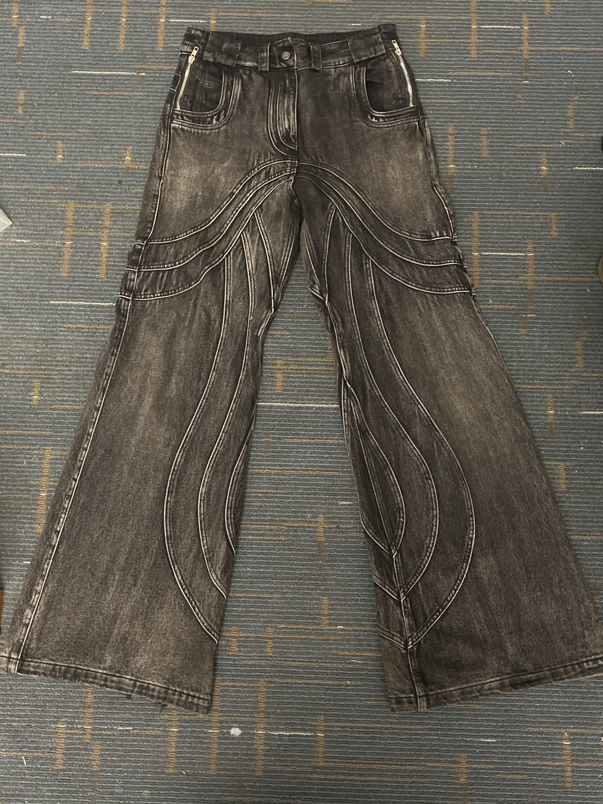 No Faith Studios Wave Denim | Grailed