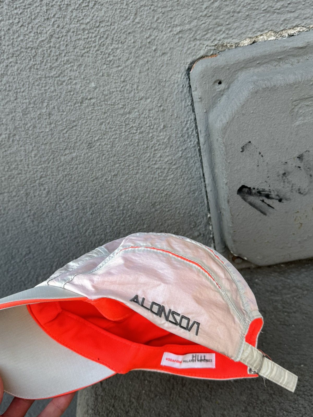 Malcolm McLaren × Vintage Vintage Vodafone McLaren Mercedes Racing Cap Hat f-1 Size ONE SIZE - 7 Thumbnail