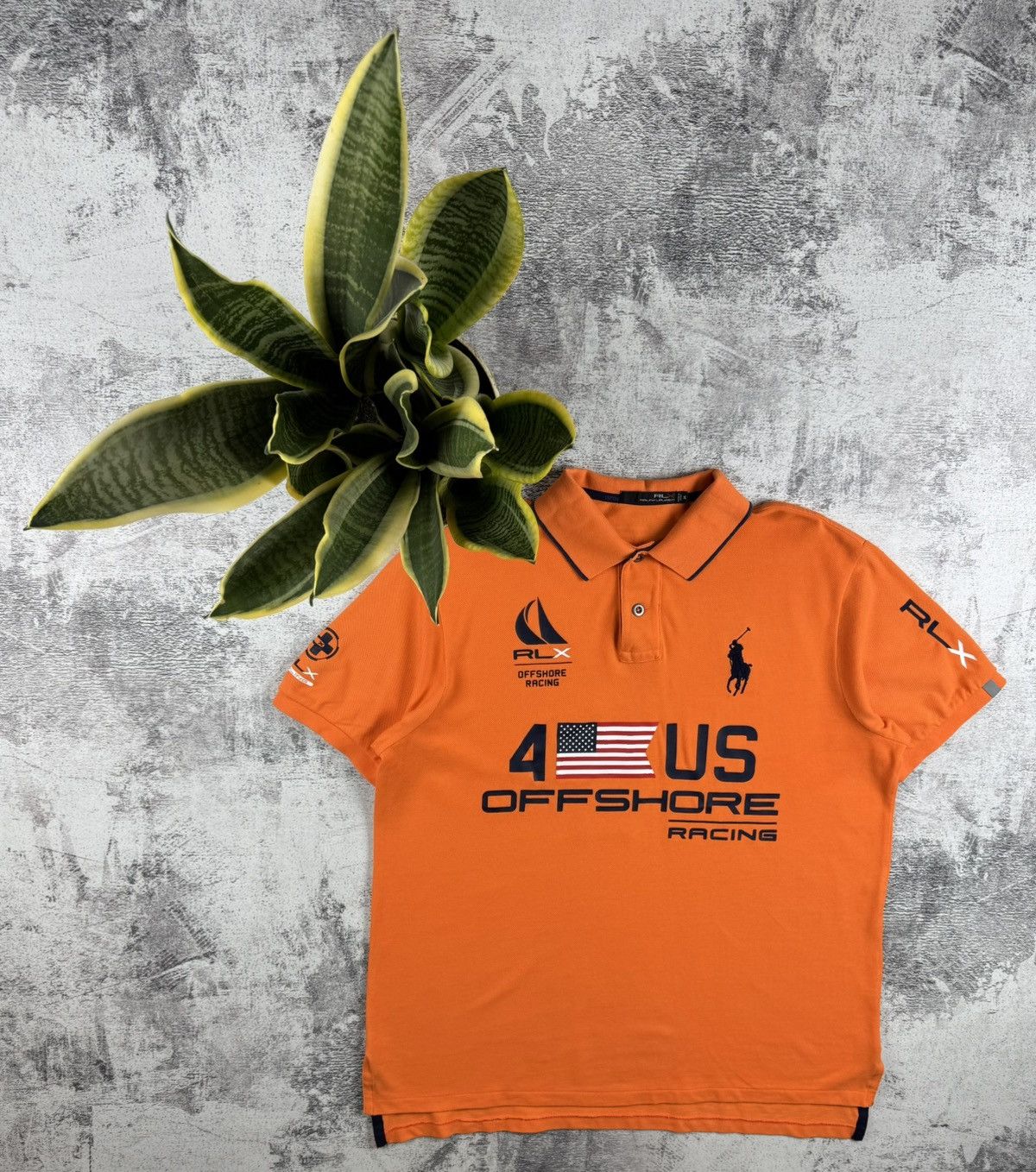 RLX Ralph Lauren RLX Ralph Lauren USA Racing American Chief Keef Polo T Shirt Size US XL / EU 56 / 4 - 1 Thumbnail
