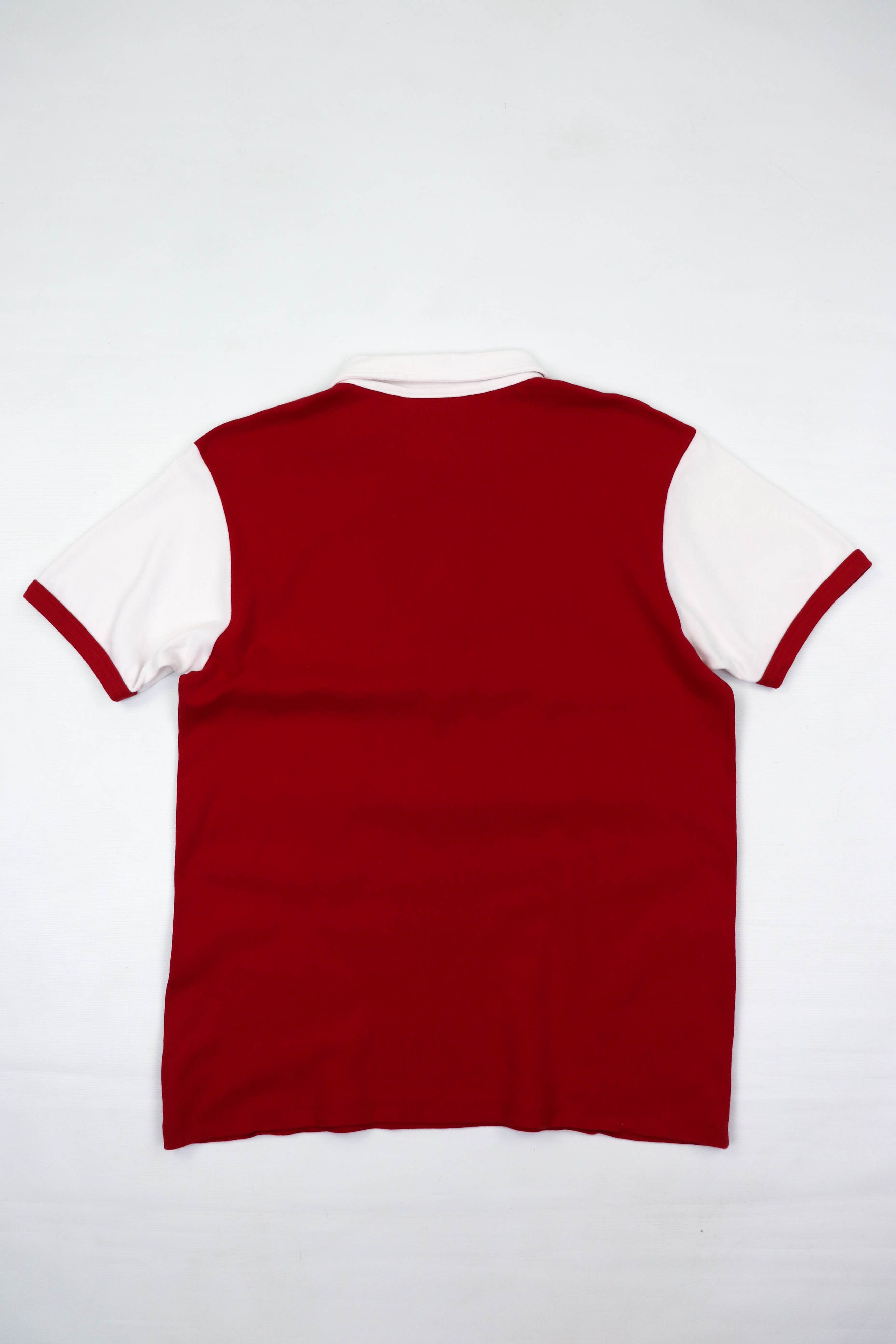 Japanese Brand Neighborhood NYC Vintage Red Contrast Collar Polo Shirt Size US M / EU 48-50 / 2 - 2 Thumbnail