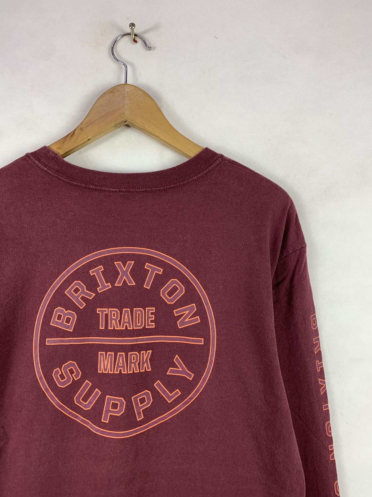 Brixton Steals! Brixton Mfg Trade Supply Longsleeves Tee Size US M / EU 48-50 / 2 - 3 Thumbnail