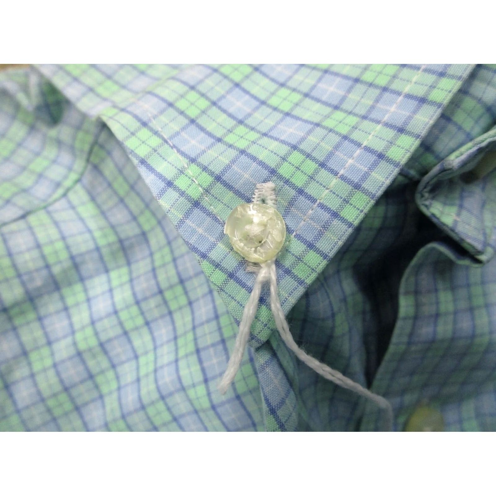 Vineyard Vines Vineyard Vines Shirt Men Medium Blue Aqua Plaid Tucker Long Sleeve Button Down Size US M / EU 48-50 / 2 - 3 Thumbnail