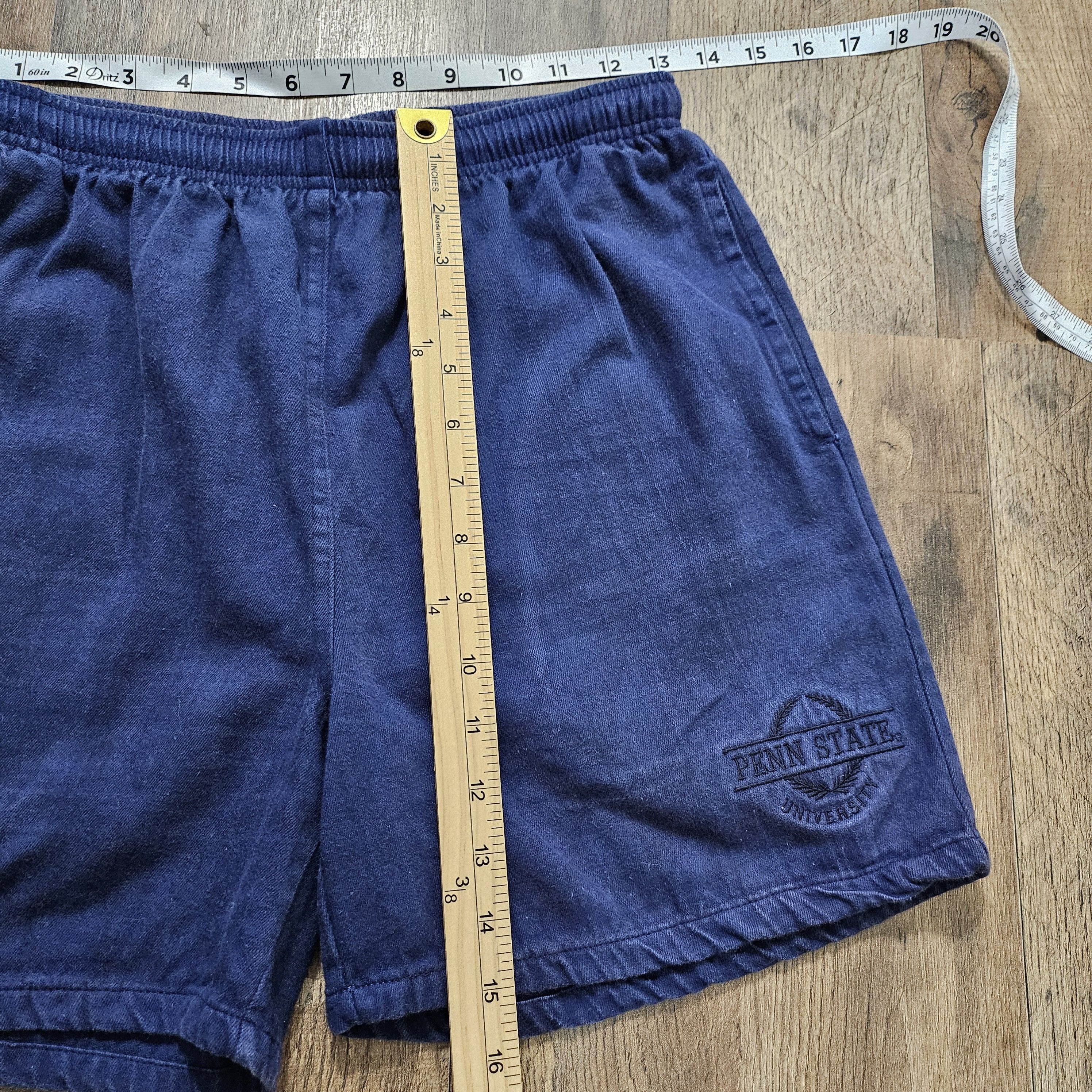 Gear for Sports × Vintage VTG 80s Penn State Logo Cotton Shorts Size US 28 / EU 44 - 6 Thumbnail