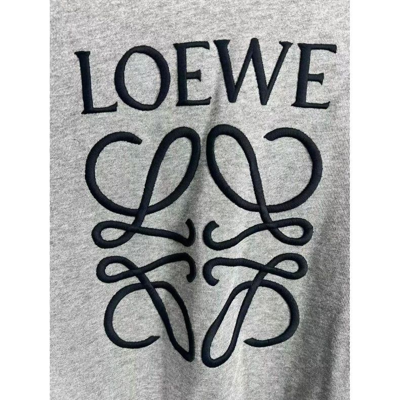 Loewe LOEWE Embroidered LOGO hoodie Size L / US 10 / IT 46 - 3 Thumbnail