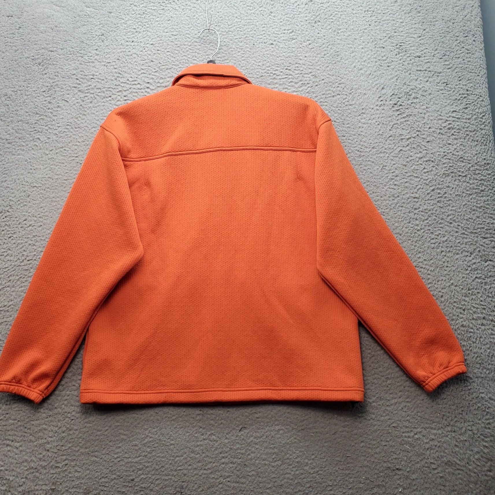 Adidas VTG Adidas Skateboard Jacket Mens S Orange Long Sleeve Collared Zipper EUC Shirt Size US S / EU 44-46 / 1 - 2 Thumbnail
