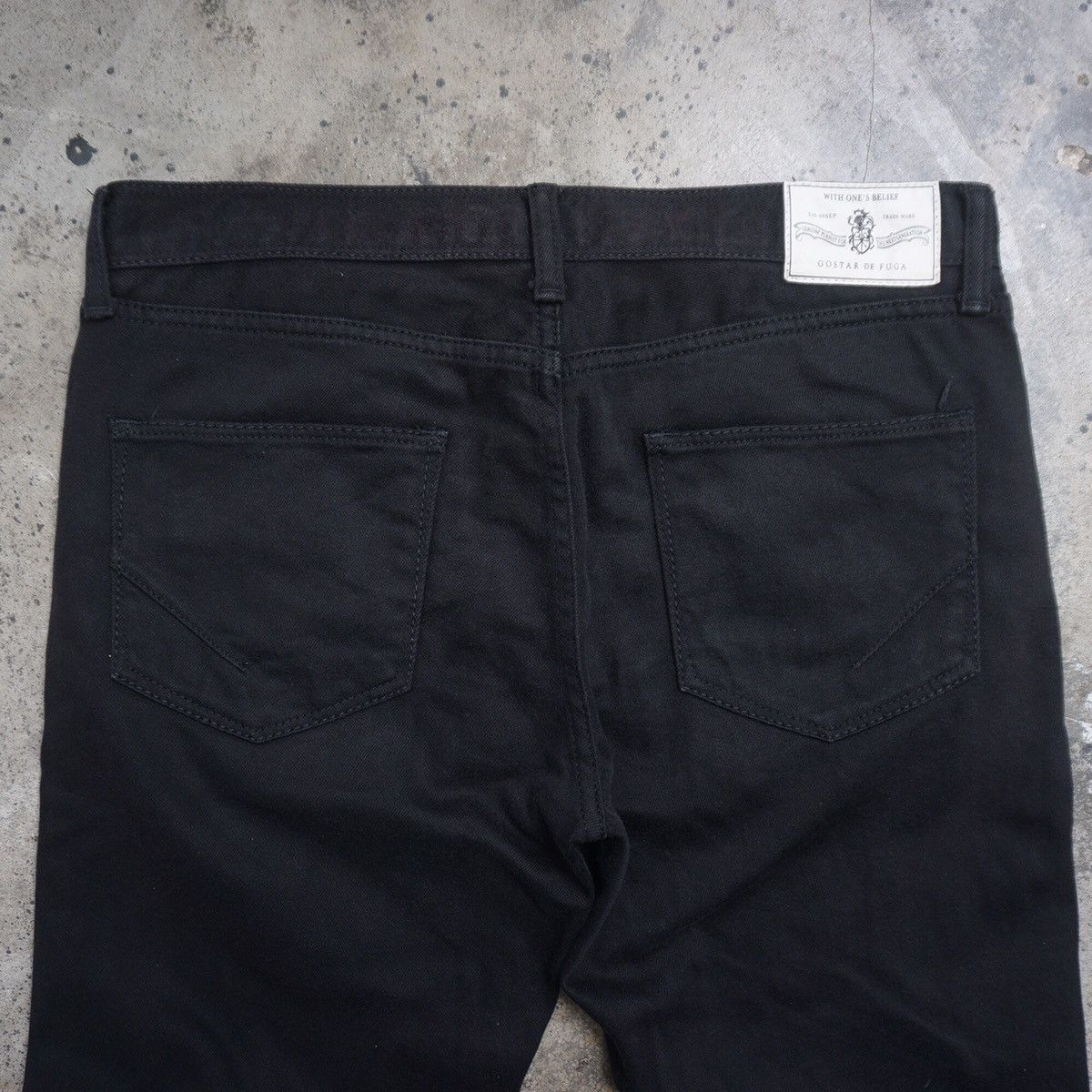GOSTAR DE FUGA Gostar de FUGA black Jeans Size US 34 / EU 50 - 12 Thumbnail