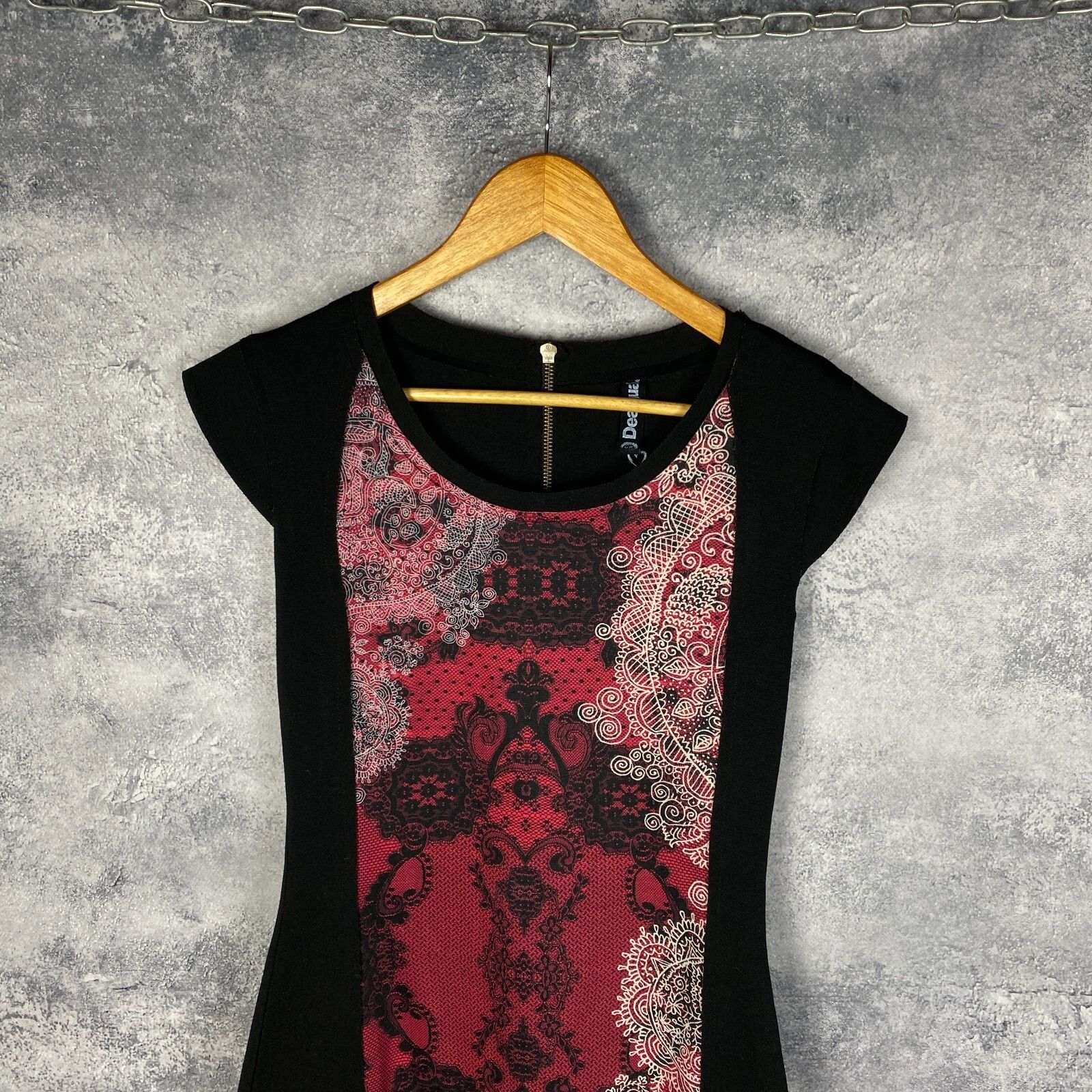 Desigual Desigual Dress Women's Size XS Short Sleeve Multicolor ` Size XS / US 0-2 / IT 36-38 - 2 Thumbnail