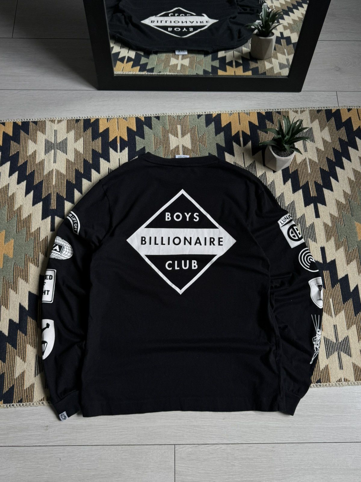 Billionaire Boys Club BBC Billionaire Boys Club Big Logo Longsleve Size US M / EU 48-50 / 2 - 1 Thumbnail