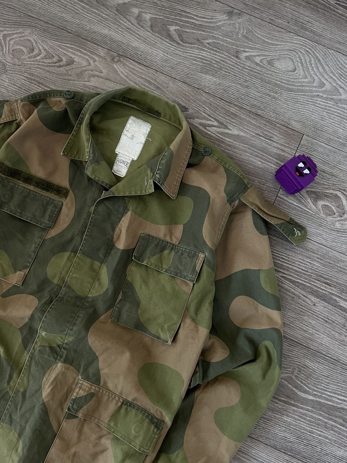 Vintage VINTAGE ‼️ Norwegian Camo NATO Army Tactical Jacket Size US M / EU 48-50 / 2 - 12 Thumbnail