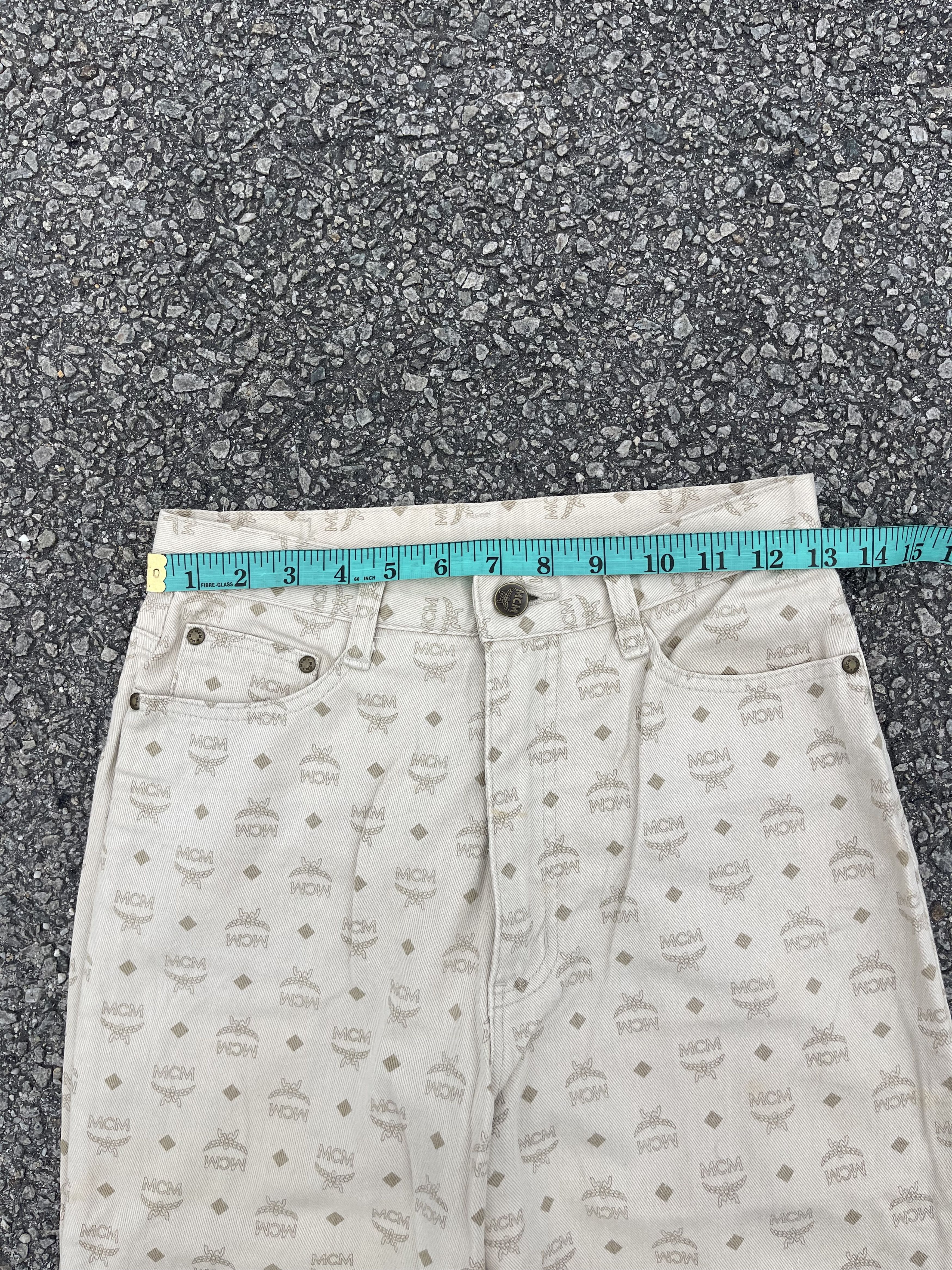 MCM × Vintage Vtg MCM Monogram Beige Colour Size 26 Size 26" / US 2 / IT 38 - 6 Thumbnail