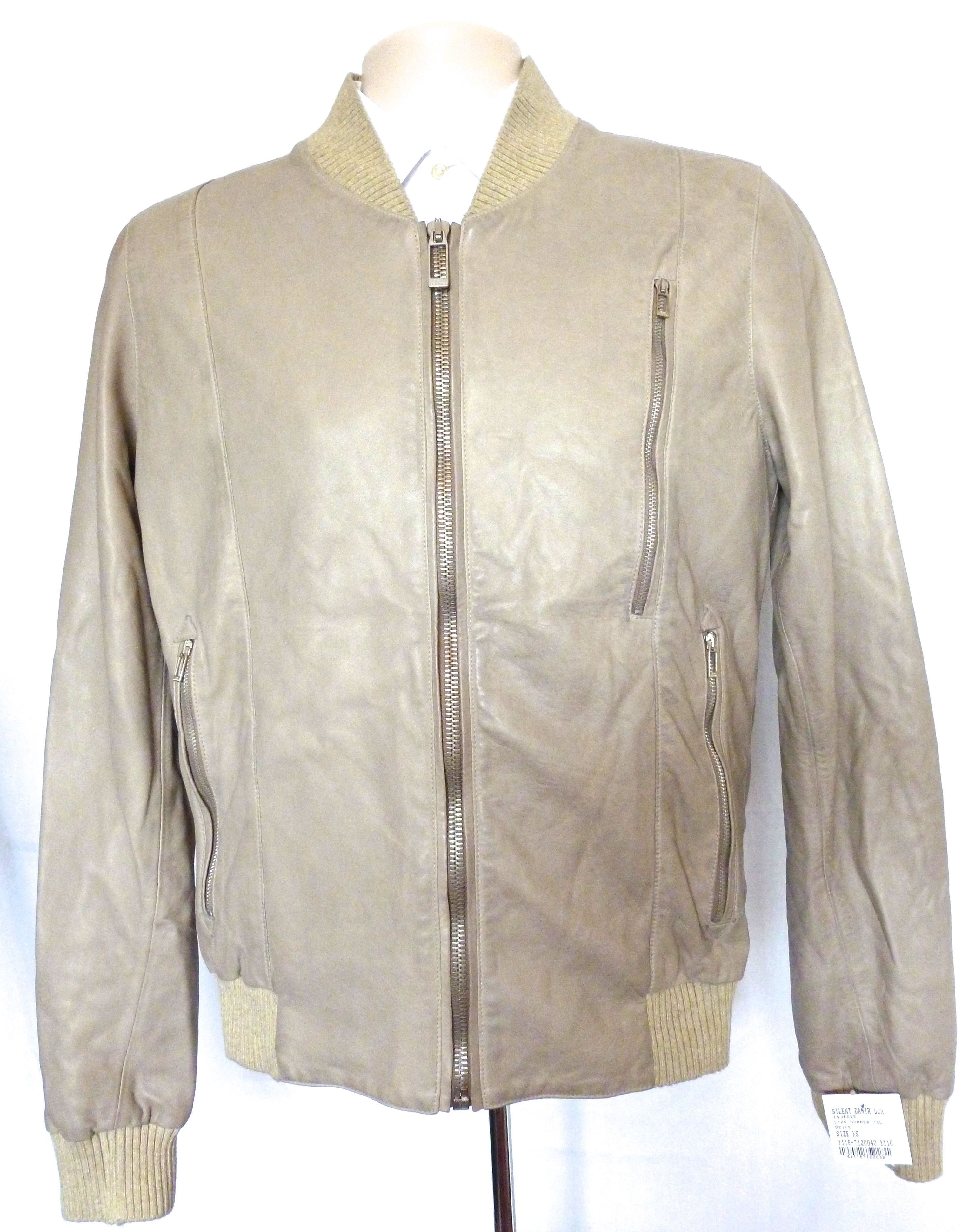 Damir Doma × Silent By Damir Doma $1.3k Silent Damir Doma Tan Leather Bomber Jacket NWT Size US XS / EU 42 / 0 - 1 Preview