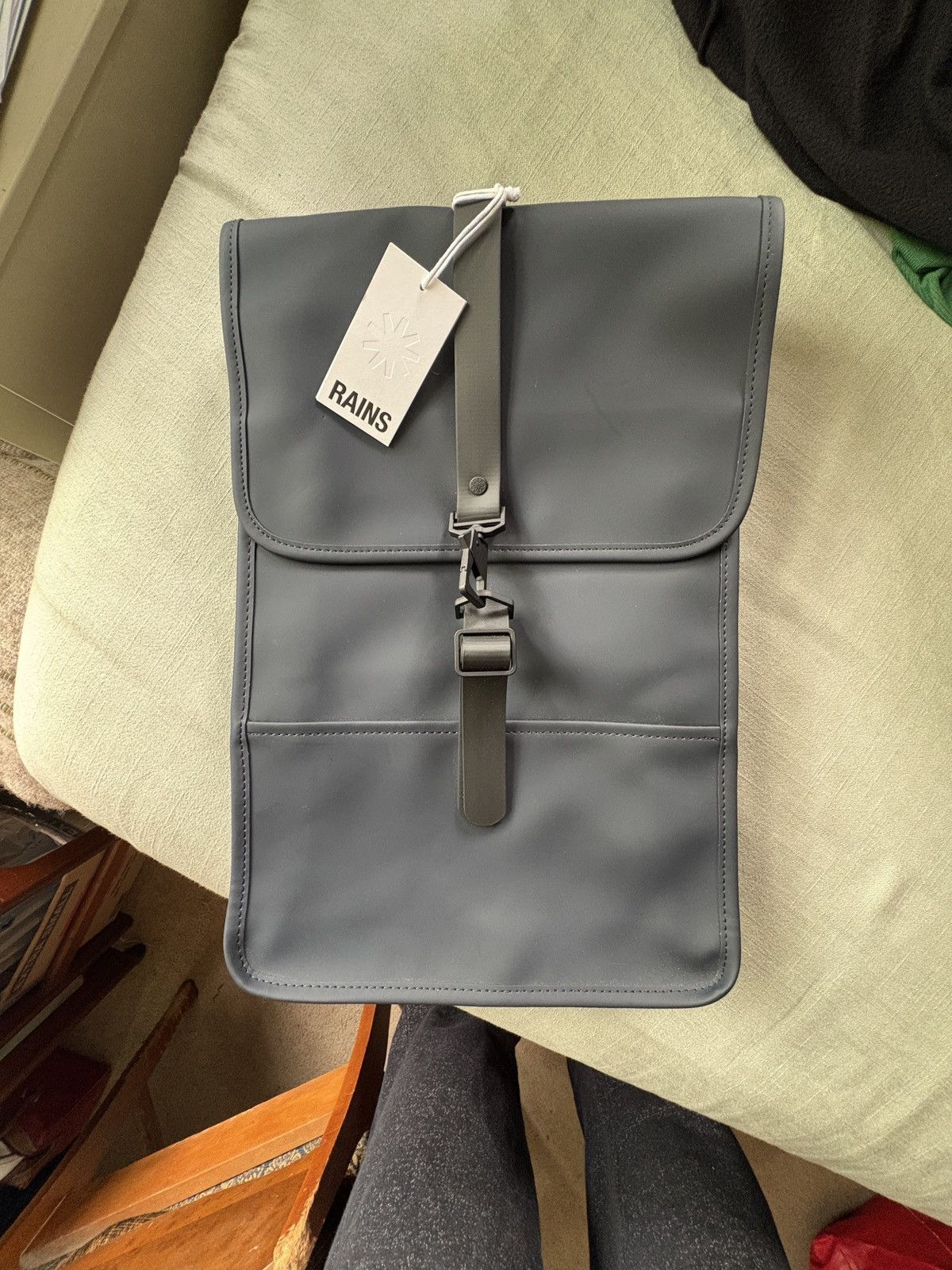 Rains RAINS Buckle Backpack Mini in Slate - NEW WITH TAG Size ONE SIZE - 1 Thumbnail