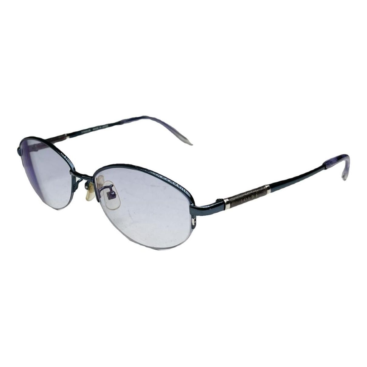 Loewe Blue Metal Sunglasses Size ONE SIZE - 1 Thumbnail