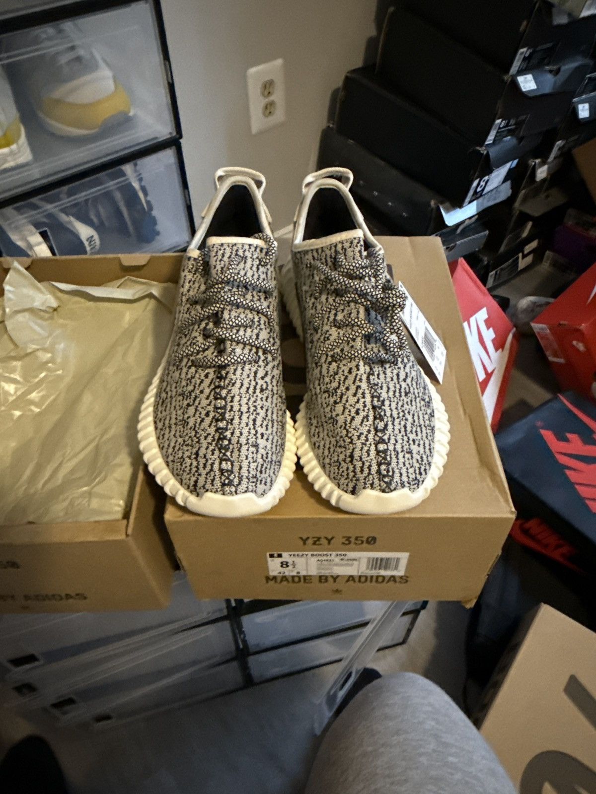Yeezy YZY 350 Original Turtle Size US 8.5 / EU 41-42 - 5 Thumbnail