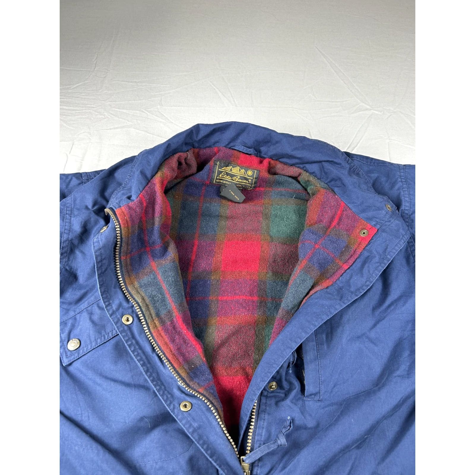 Eddie Bauer VINTAGE Eddie Bauer Coat Mens M Parka Wool Insulated 90s Blue Size US M / EU 48-50 / 2 - 7 Thumbnail