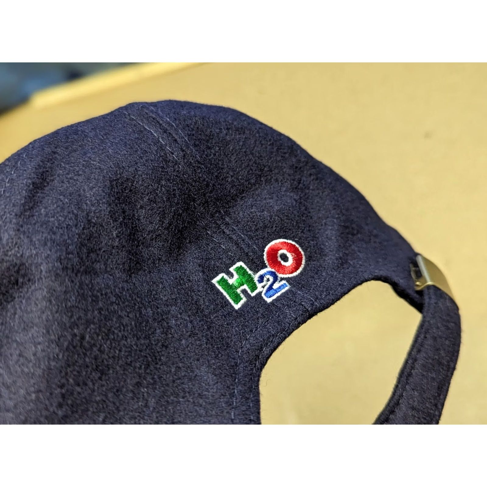 Vintage H2O Baseball Cap One Size Adjustable Fleece Blue Brown Hat Mens Womens Adults Unisex Casual Breathable Water Resistant Polyester Hat Size ONE SIZE - 4 Thumbnail