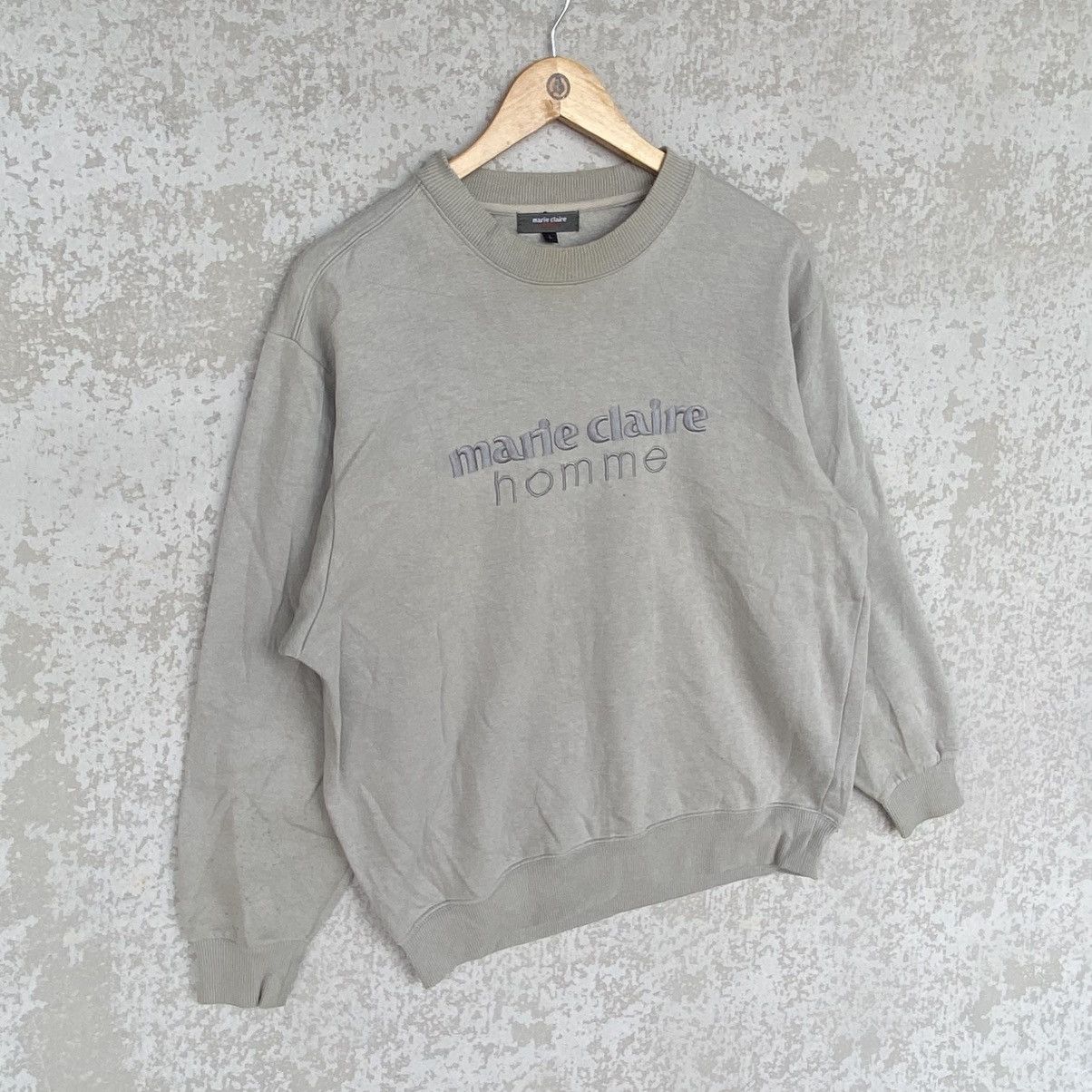 Other Vintage Marie Claire Big Embroidered Crewneck Sweatshirt Size US M / EU 48-50 / 2 - 3 Thumbnail