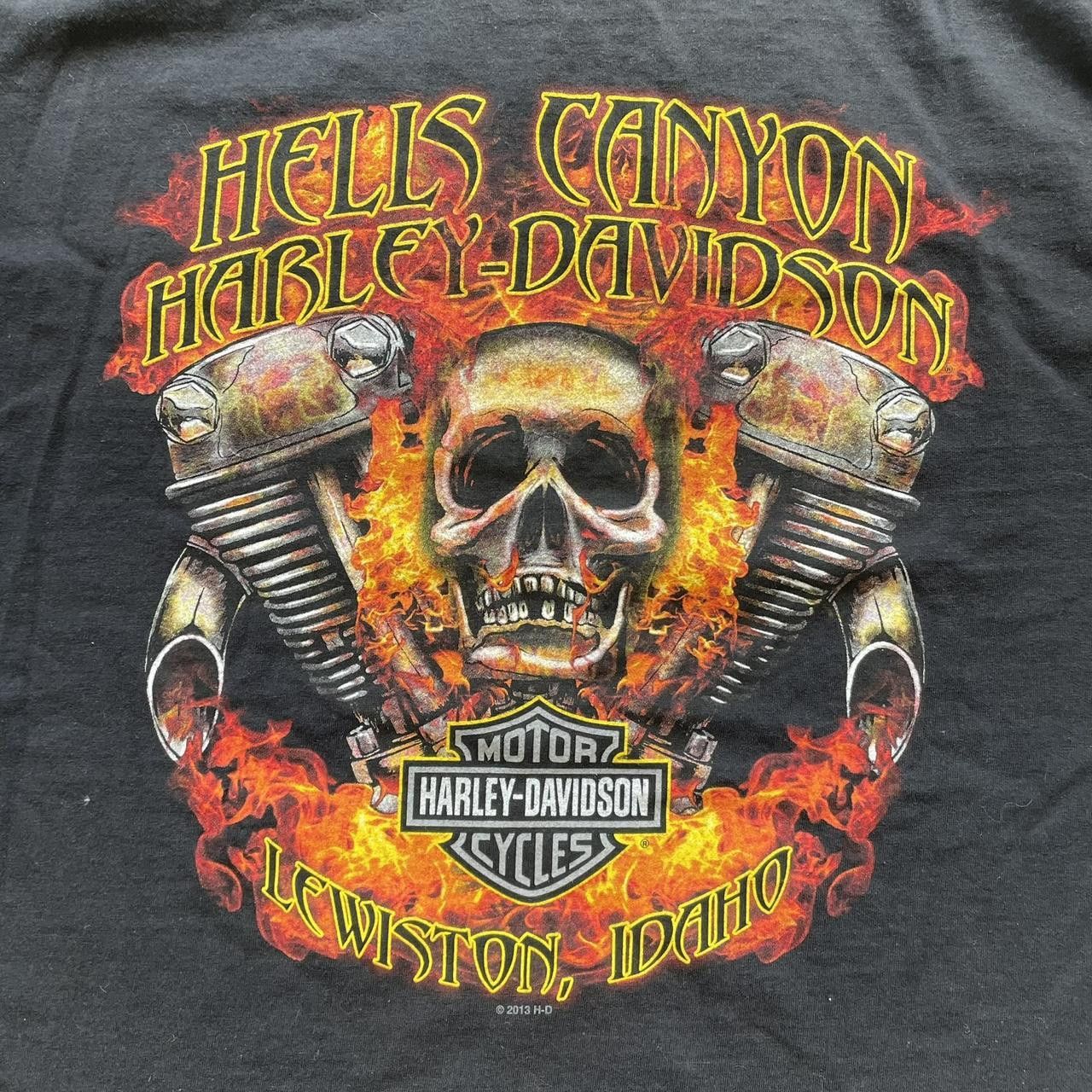 Harley Davidson Vintage Y2K Harley Davidson Affliction Grunge Graphic Tee Size US L / EU 52-54 / 3 - 2 Thumbnail