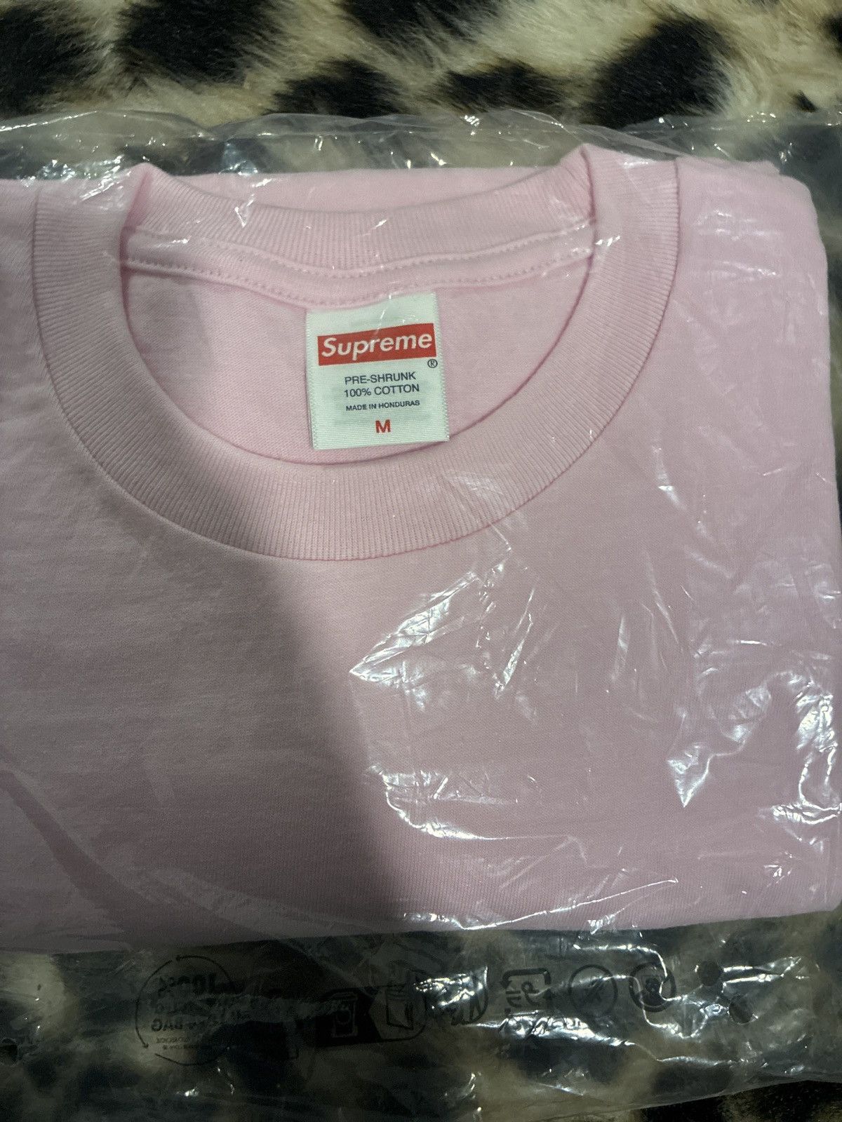 Supreme Supreme arabric box logo pink Size US M / EU 48-50 / 2 - 2 Thumbnail